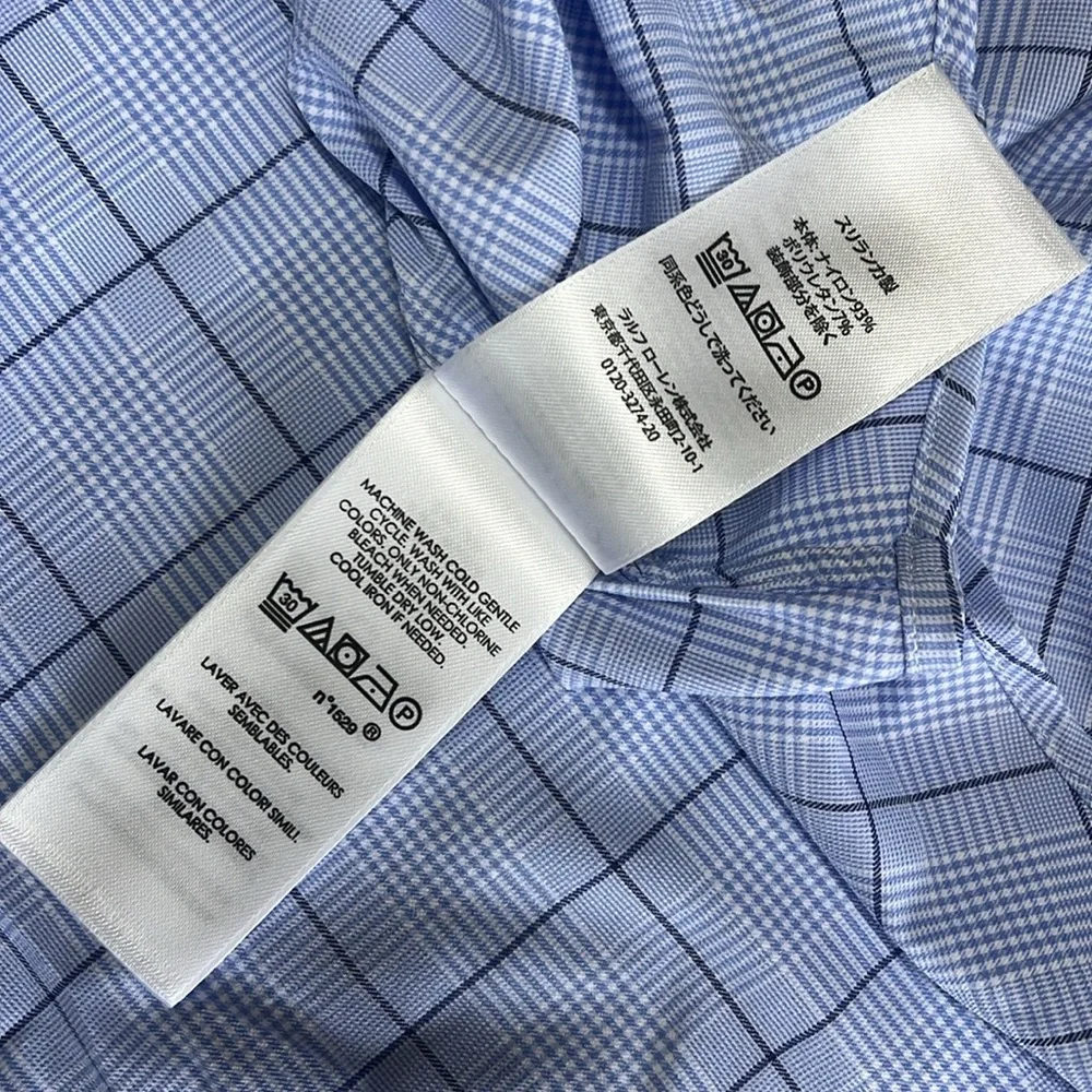 Polo Ralph Lauren Moisture-wicking stretch twill lightweight shirt a performance - Picture 10 of 16